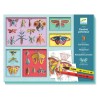 Set de insectos 3D Djeco-colección para colorear y enmarcar
Kit Djeco insectos 3D con rotuladores y marcos decorativos