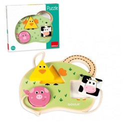 Puzzle 3 Animales Granja –...