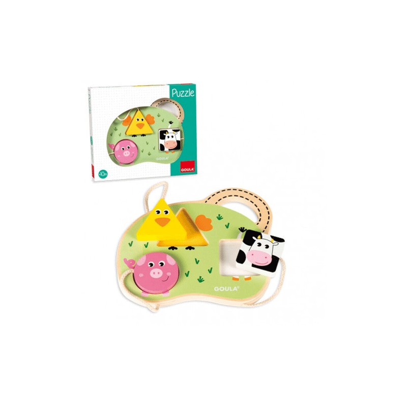 Puzzle 3 Animales Granja – Goula