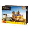 Notre-Dame de Paris 3D Puzzle – National Geographic. Cubic fun DS0986H