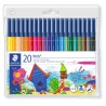 Rotuladores Staedtler Noris 20 colores punta de fibra 1,0 mm