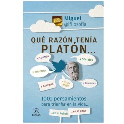 Libro Qué razón tenían Platón, Sócrates, Aristóteles, Confucio y Oscar Wilde - Espasa