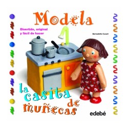 Casita de muñecas con plastilina. Edebé