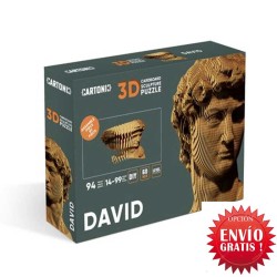 PUZZLE 3D DAVID CARTONIC. 4820191133228